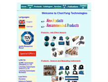Tablet Screenshot of chenyang-ism.com